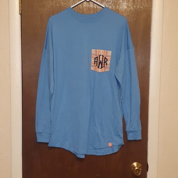 Marleylilly monogrammed long sleeve t shirt - Picture 1 of 6